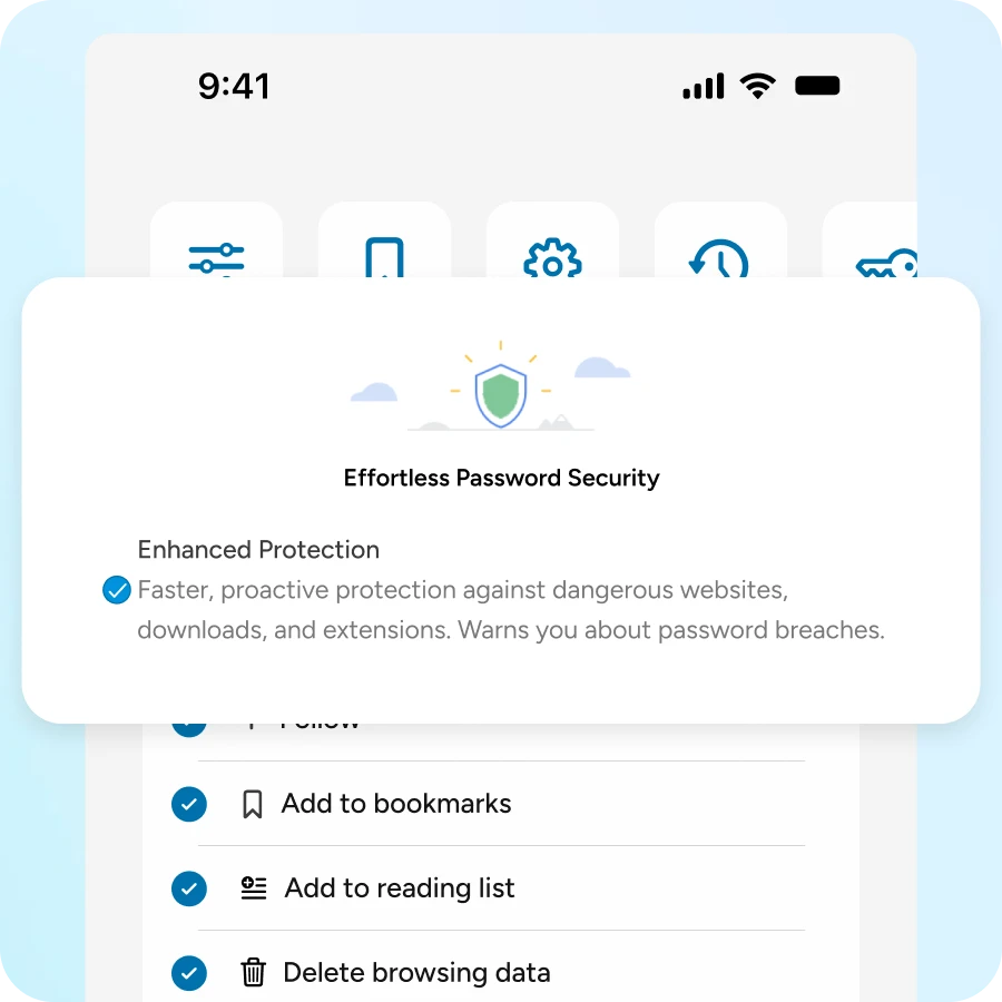 Wave Browser password management on iOS
