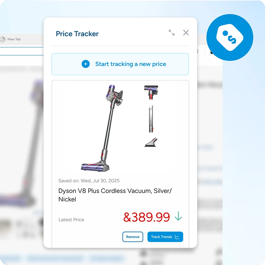 Wave Browser price tracking features