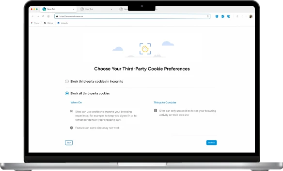 Wave Browser VPN and encryption features
