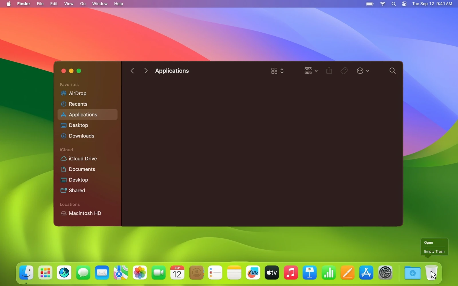 macOS uninstall, step 5