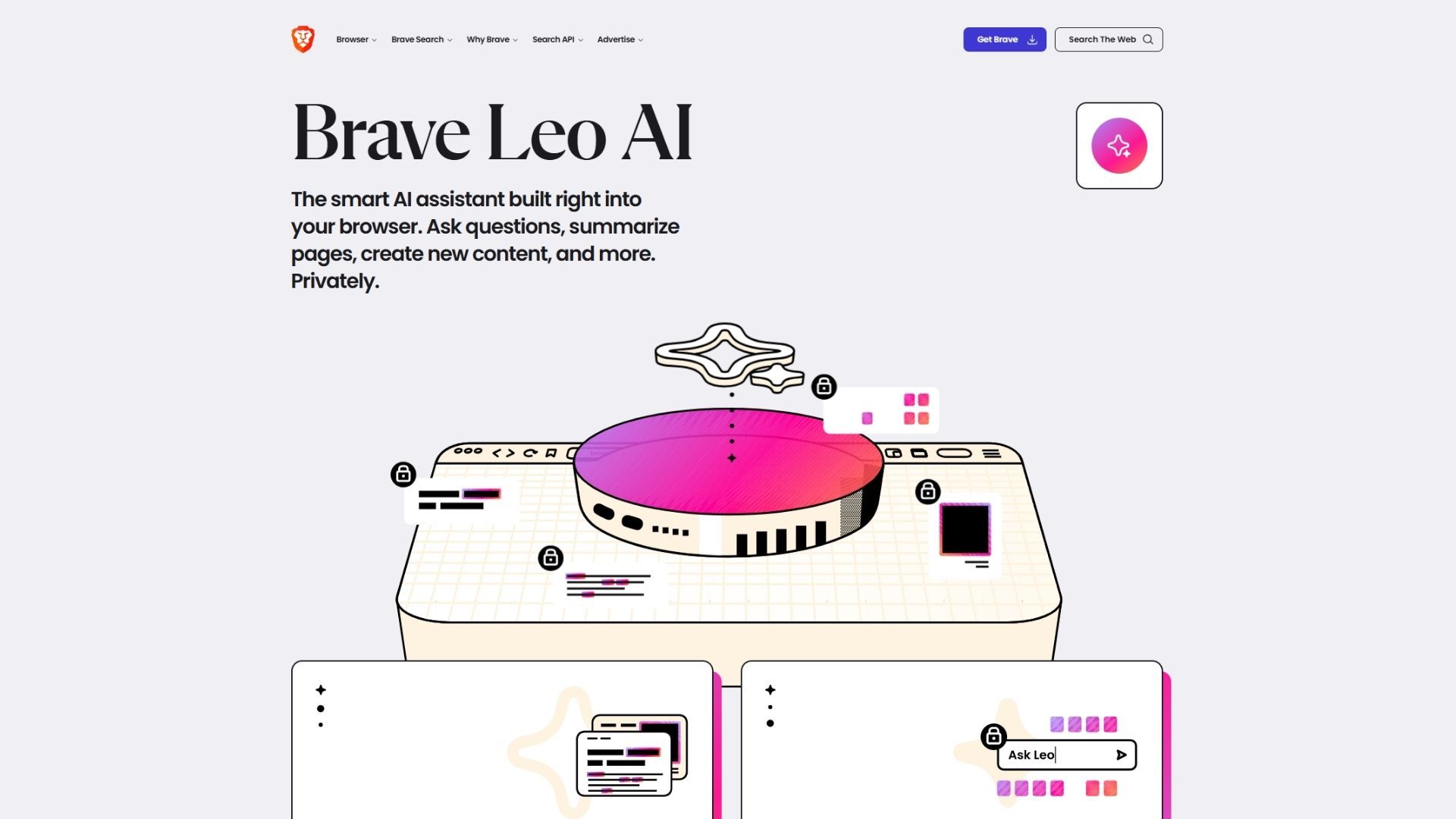 Brave best ai web browser