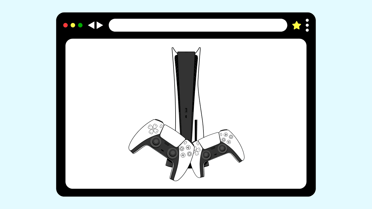 PS5 internet browser