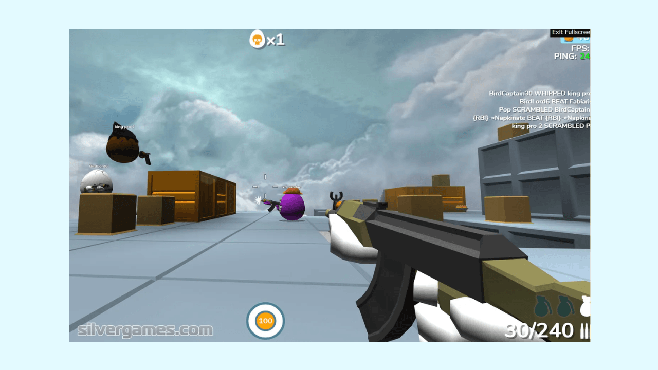 Shell Shockers Browser FPS Game