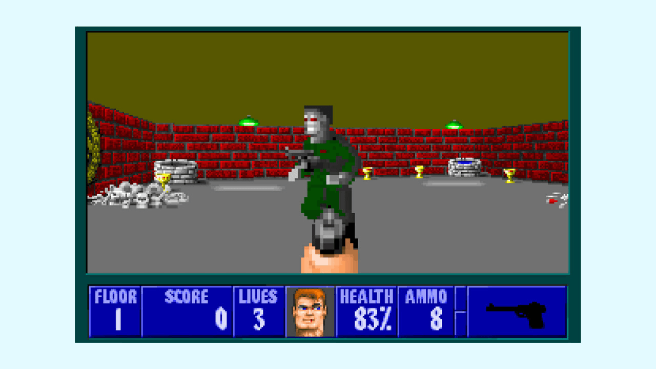 Wolfenstein 3D Browser FPS Game