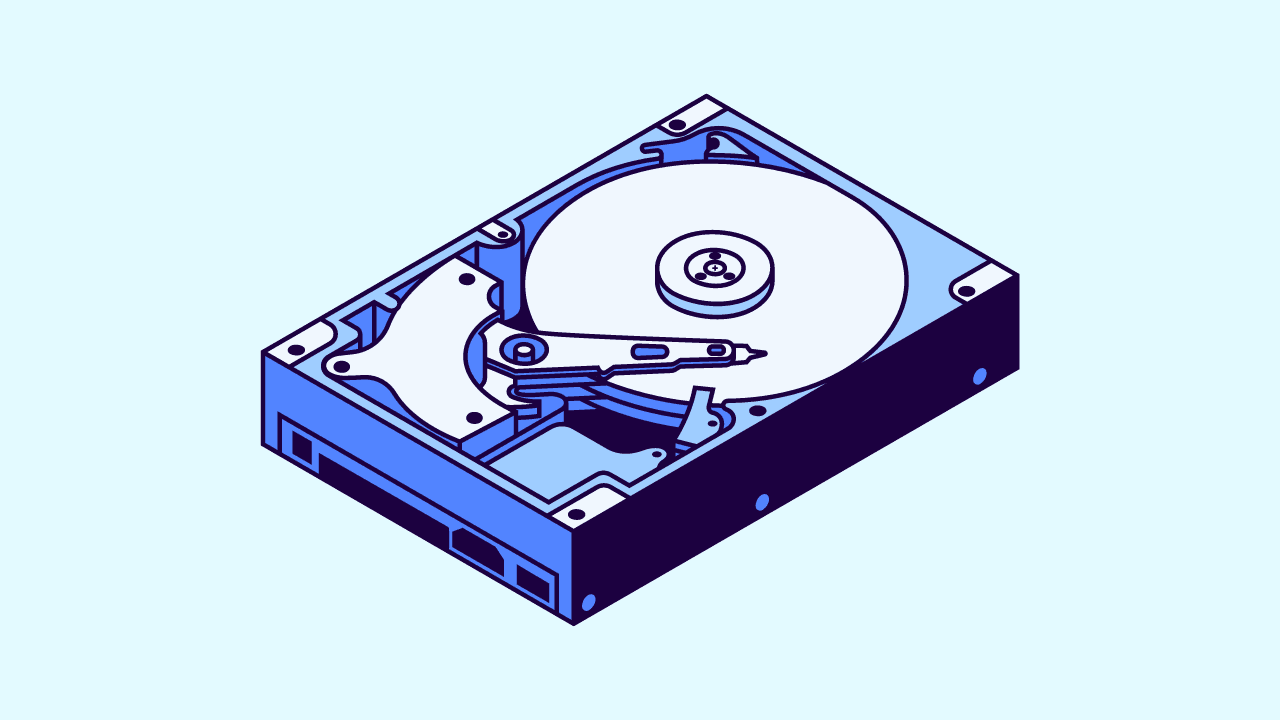 Monitor hard drive usage with mac task manager