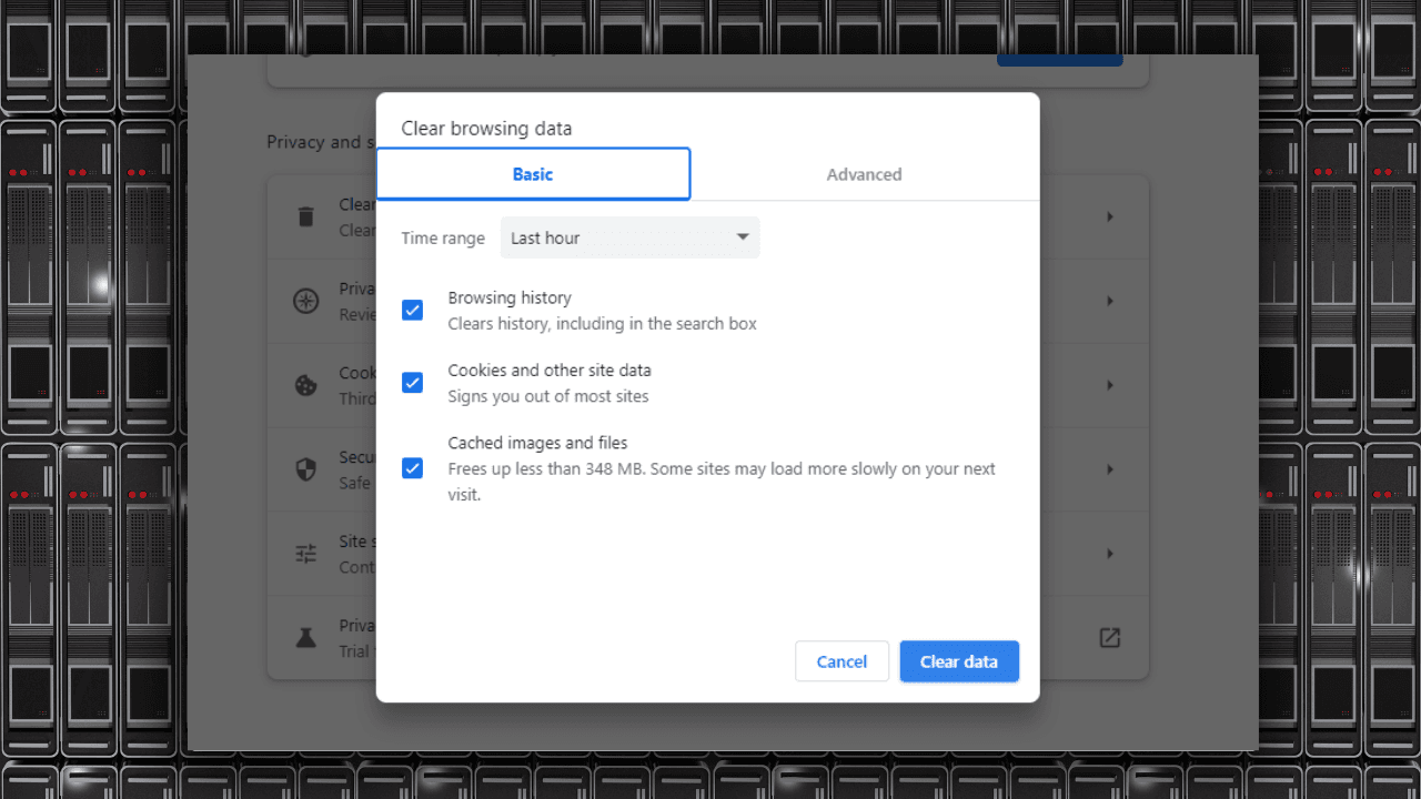 How to clear your browser cache and cookies on Mac with Wave Browser