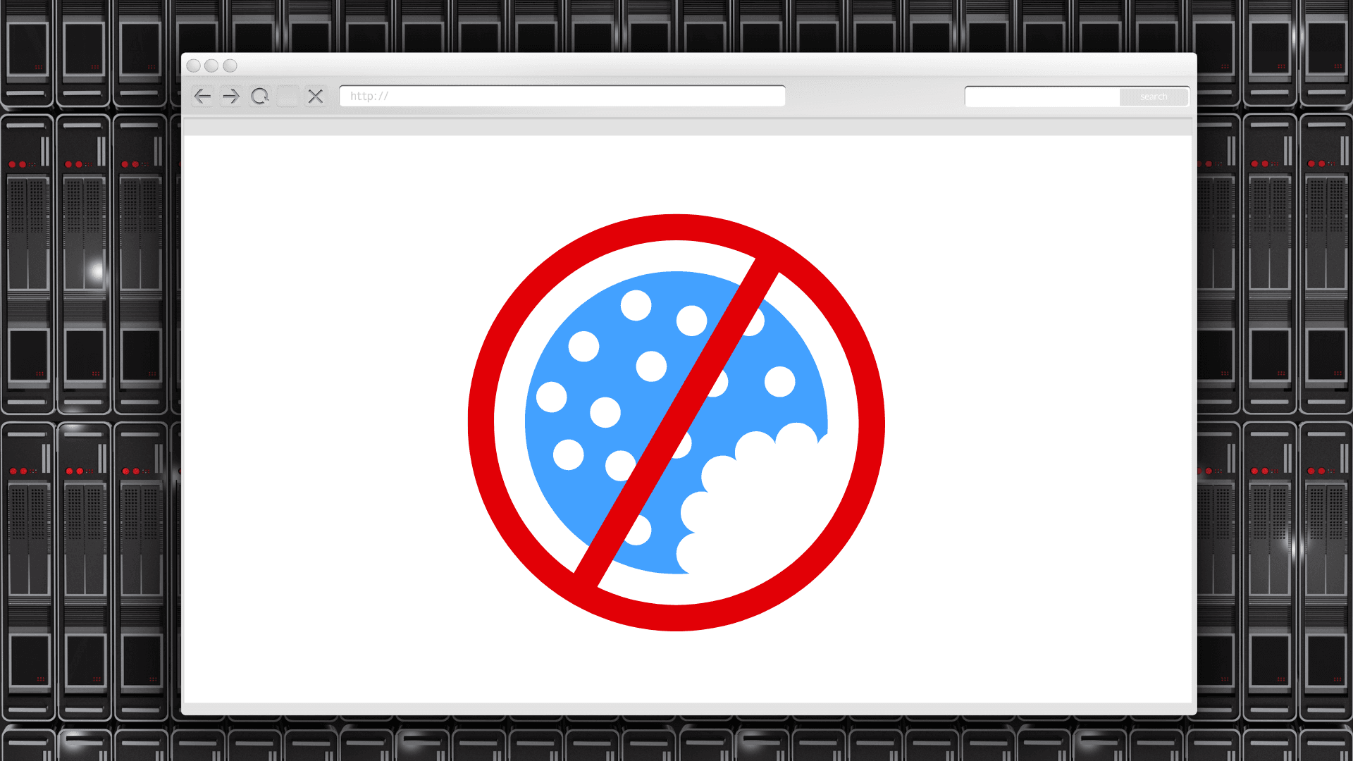 Web browser window displaying a \