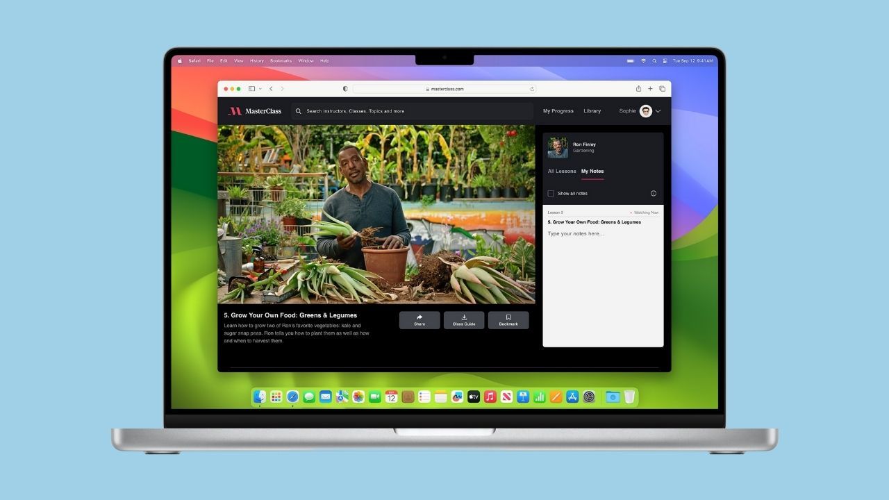 Safari Browser open on a computer, representing how to go to my favorites