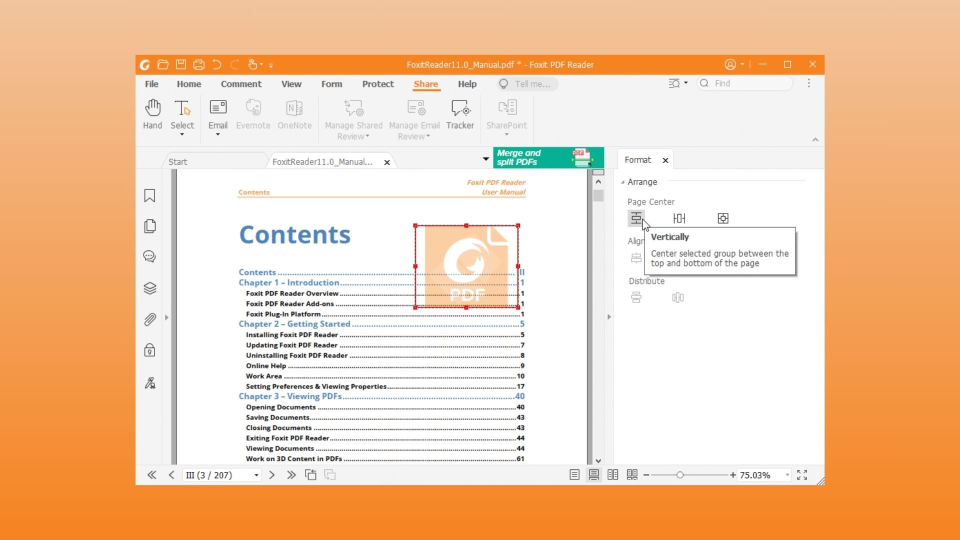 Foxit PDF viewer extension