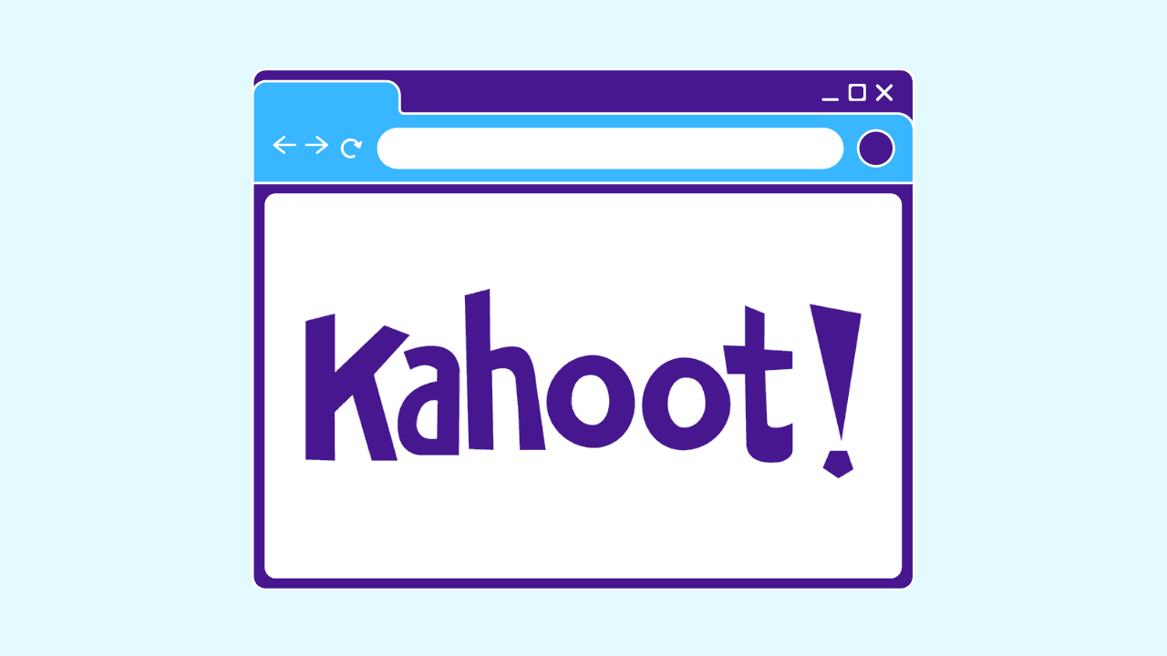 Browser website with Kahoot.it join game