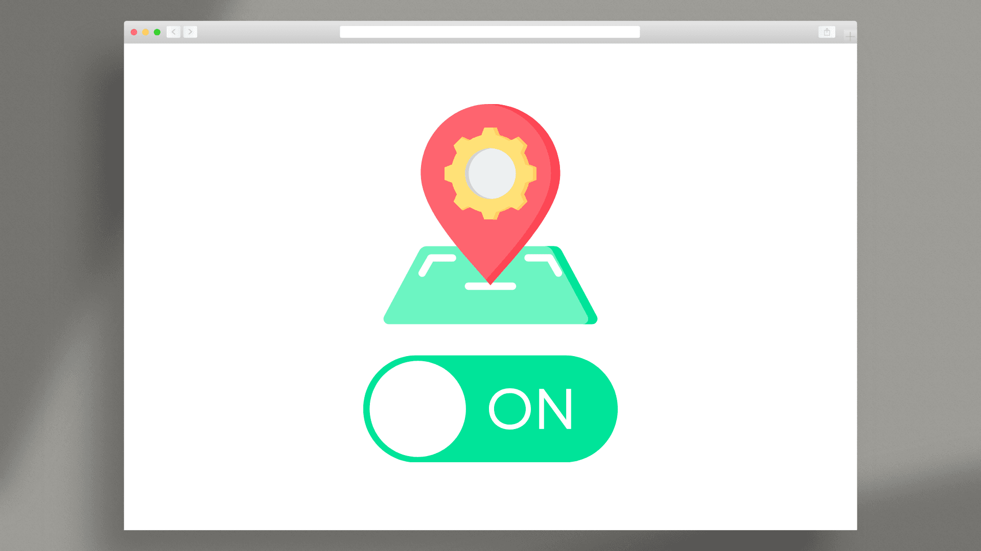 How to turn on browser location permission