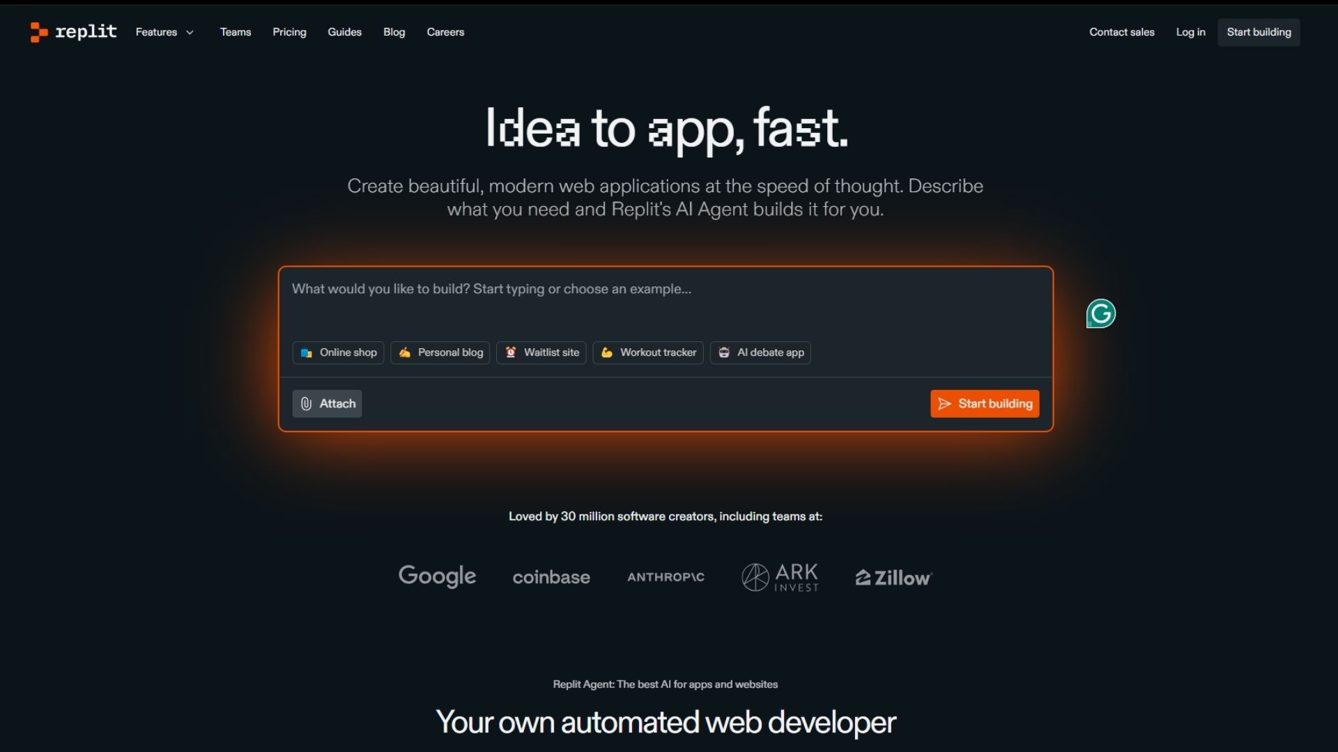 Replit best AI tool for coding