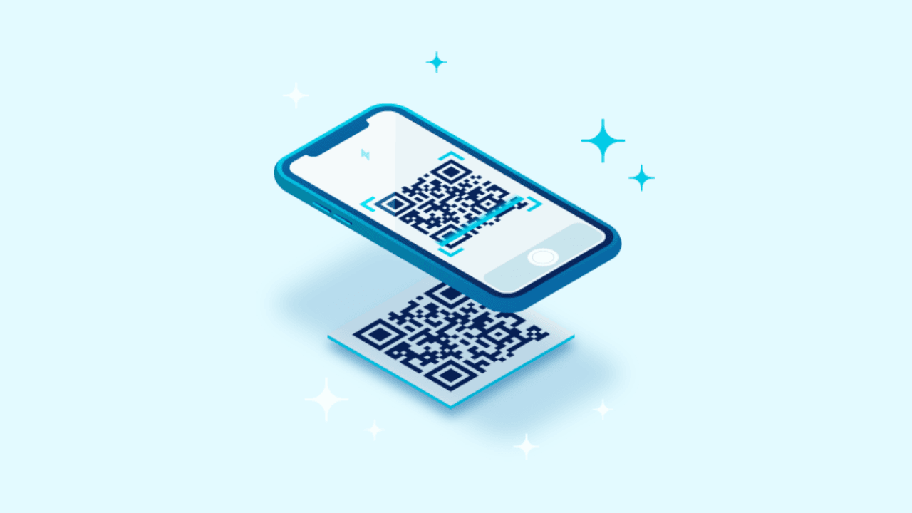 How to scan a QR code