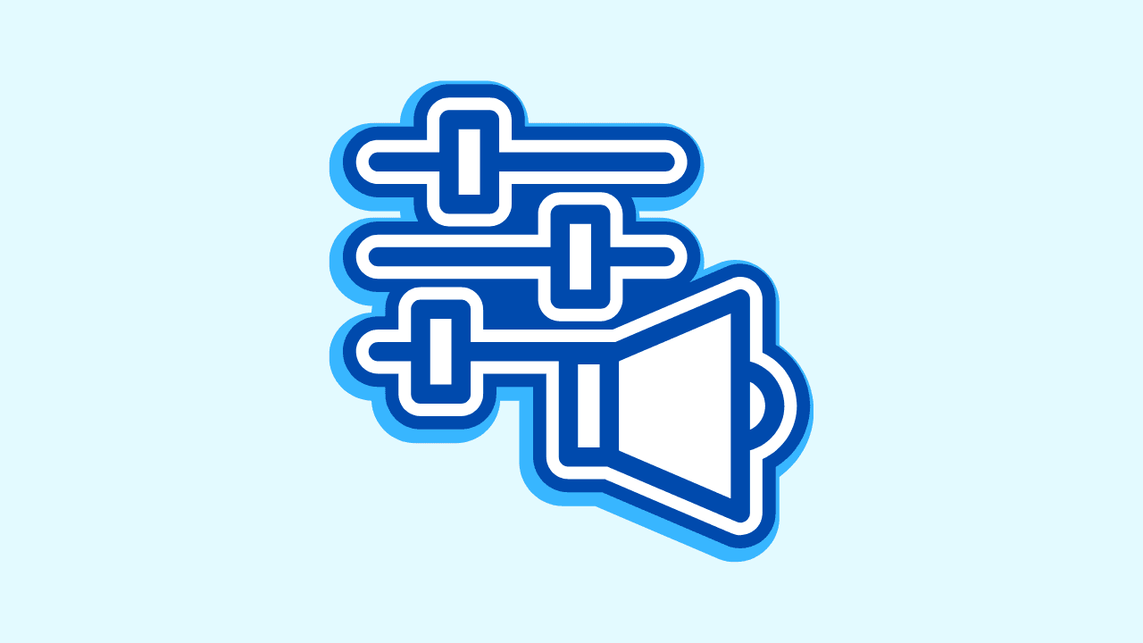 Access sound settings to fix no sound issue