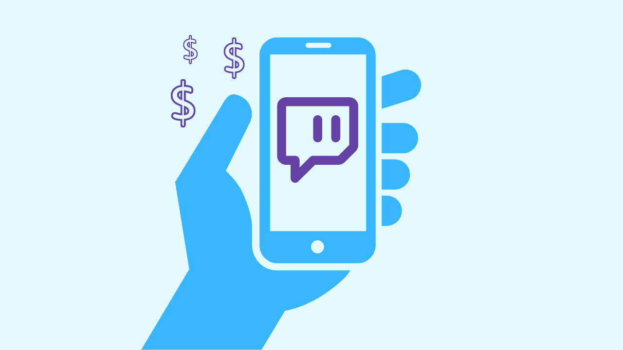 How to donate on Twitch mobile