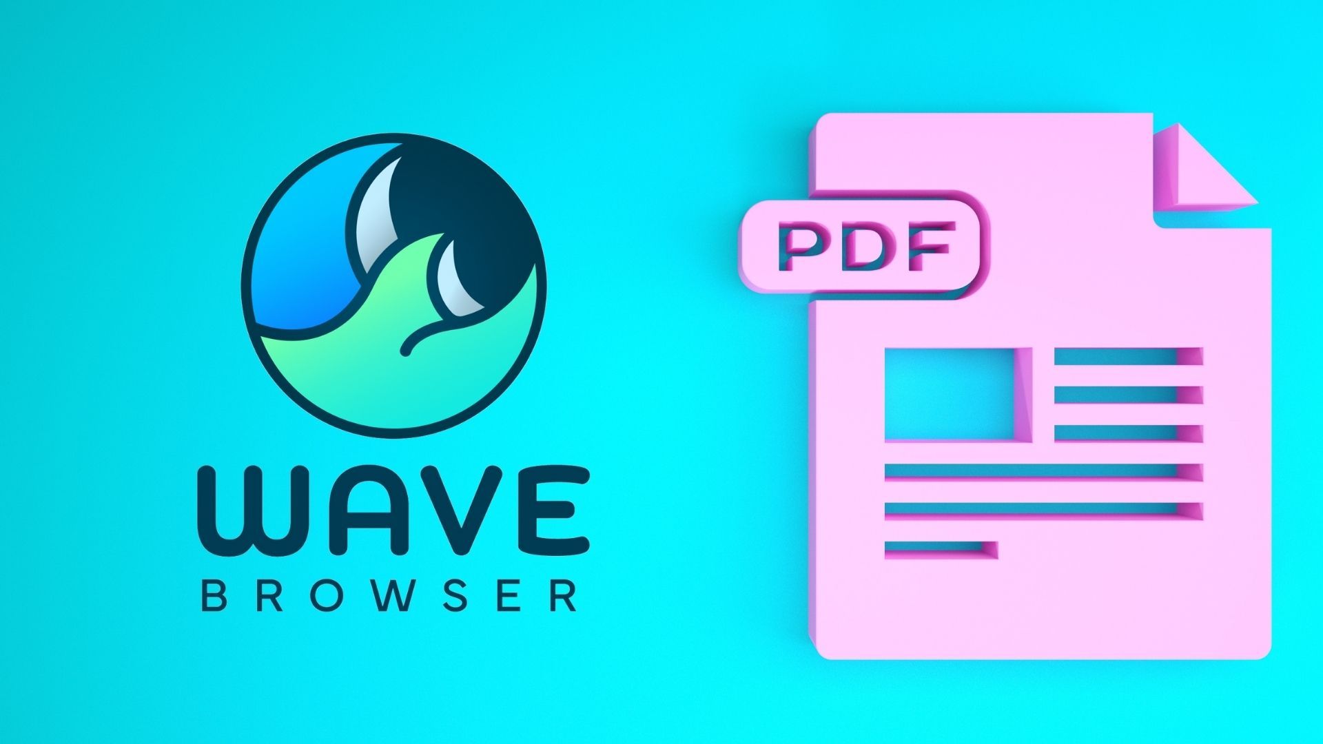Wave PDF reader extension