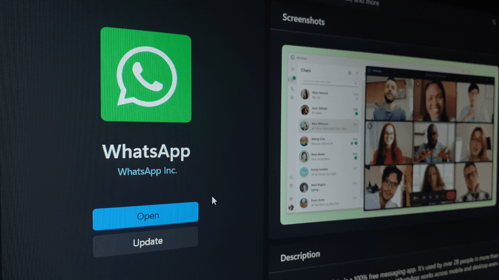 WhatsApp web browser version