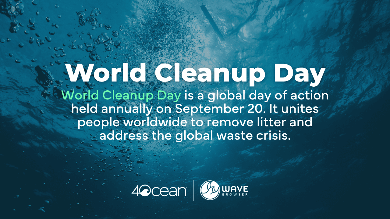 world cleanup day