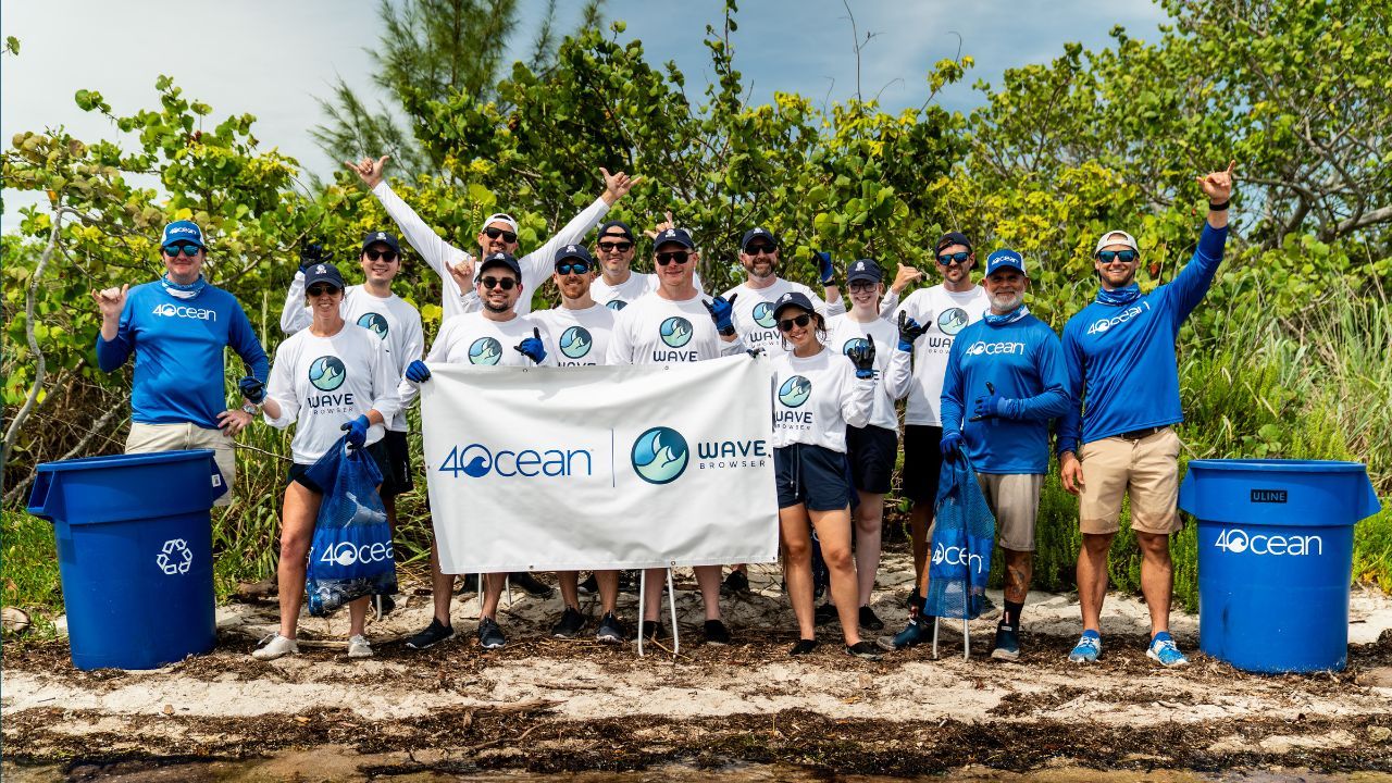 how browsing with wave helps clean the ocean