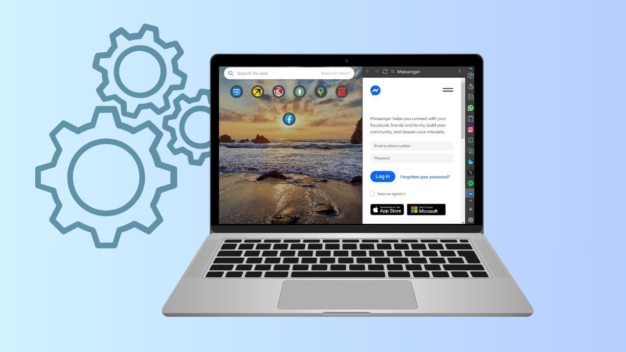 How to Open Messenger in Browser with Wave