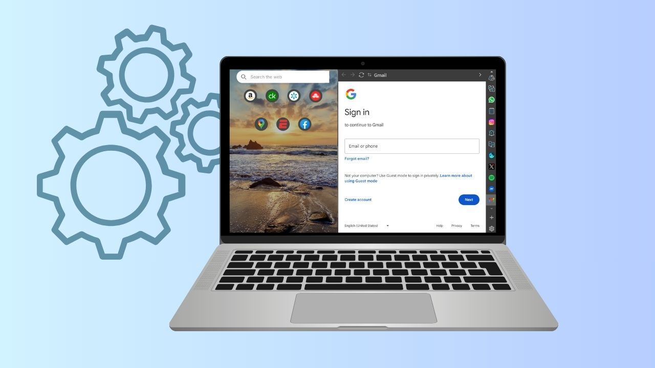 Desktop Version of Gmail