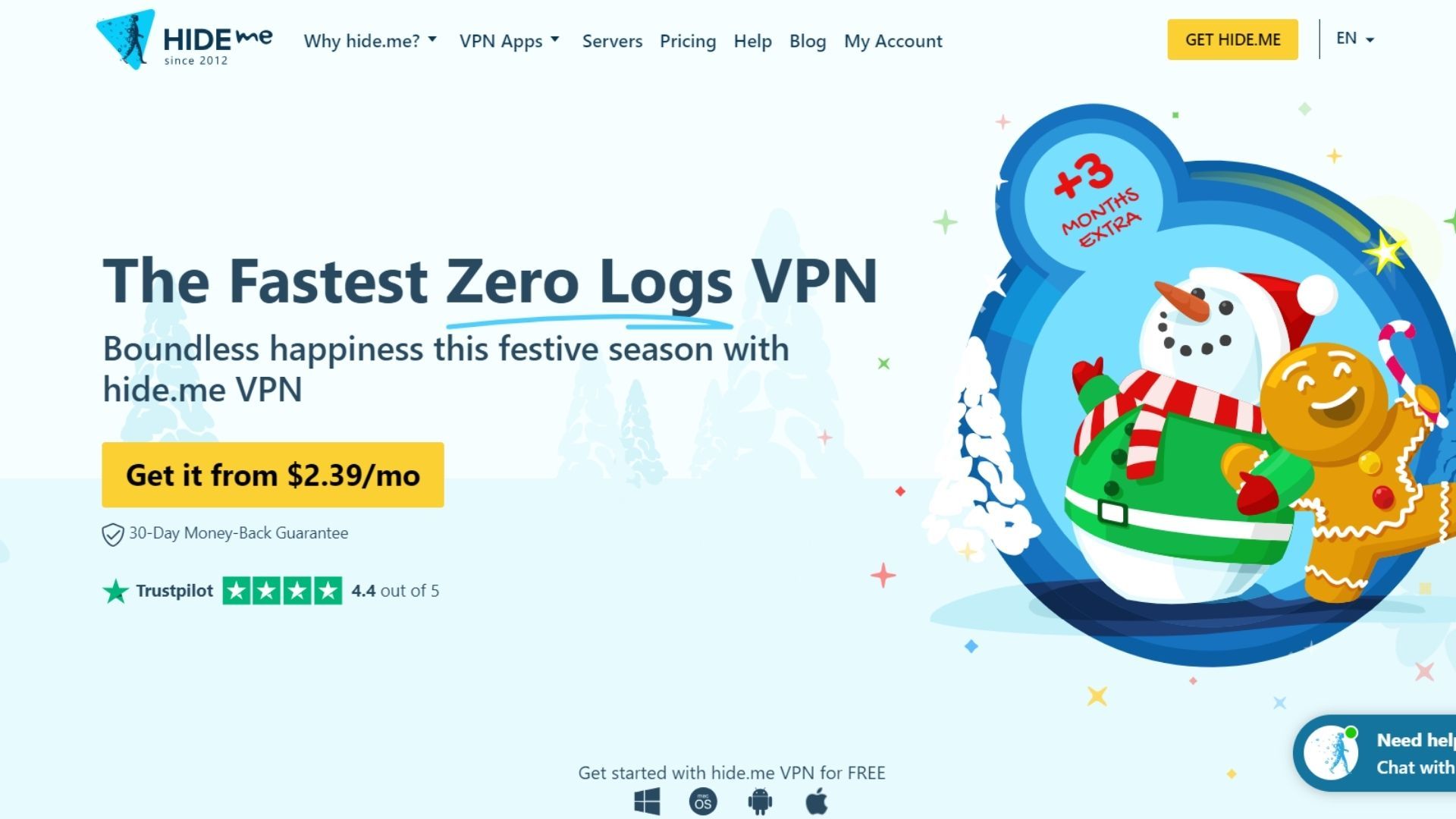 free vpn mac hide me