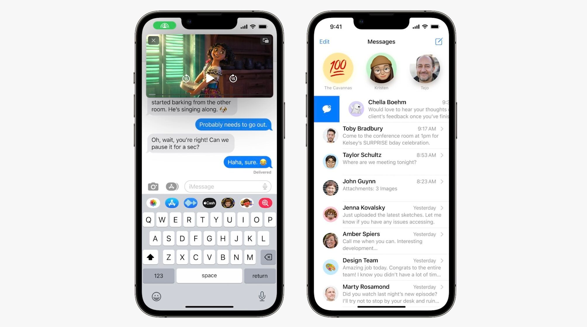 iOS 16 messages