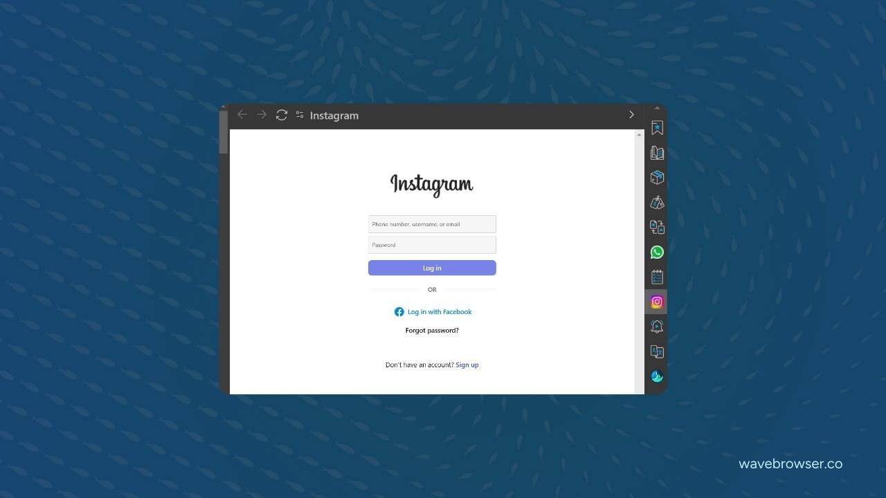 How to Use Instagram for Mac with Wave Browser