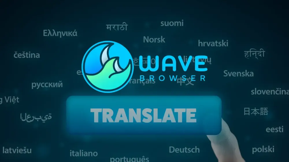 Wave Browser Efficient, Intuitive and Personal  Browser