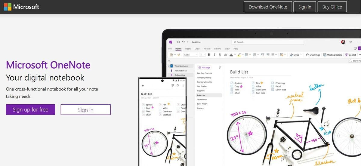 Microsoft One Note