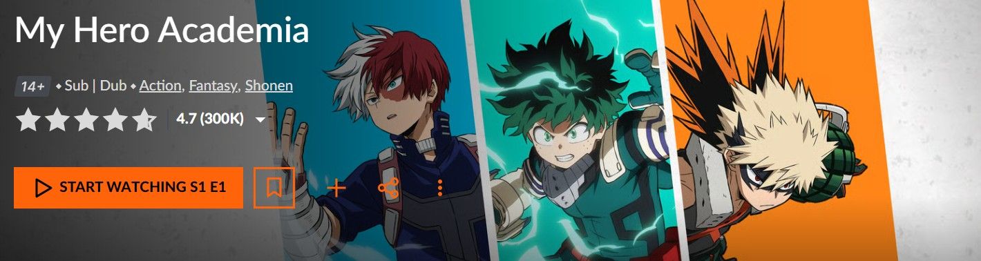 my hero academia
