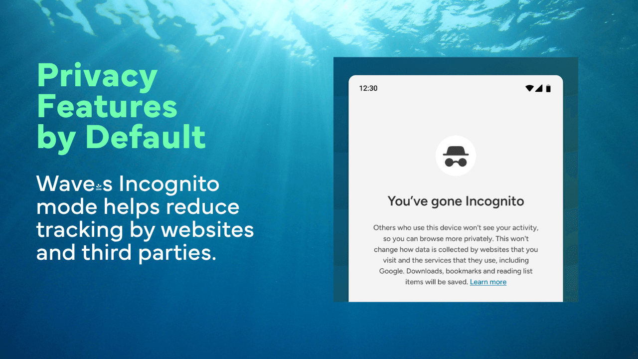 wave browser privacy features