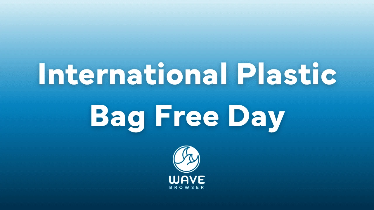 International Plastic Bag Free Day: Reduce Plastic Waste