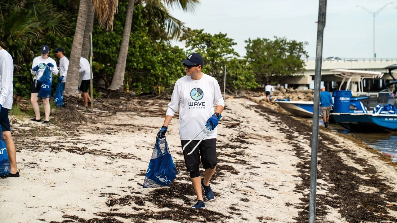 How Wave Browser Verifies Ocean Cleanup Efforts