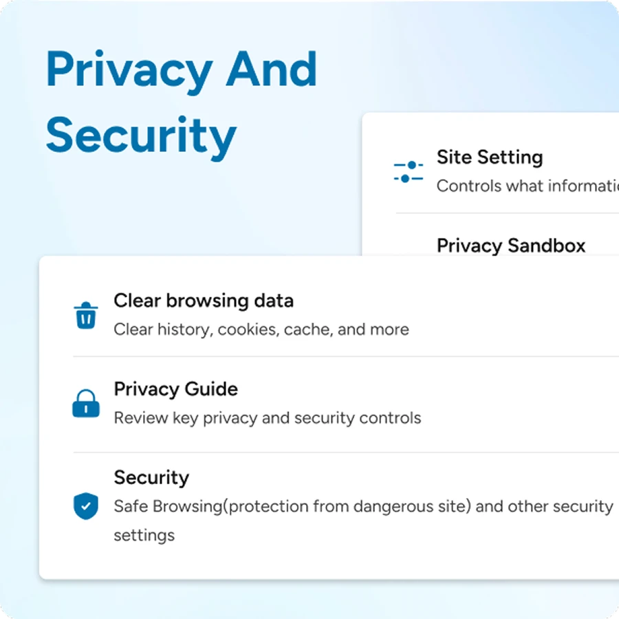 Wave Browser online security features